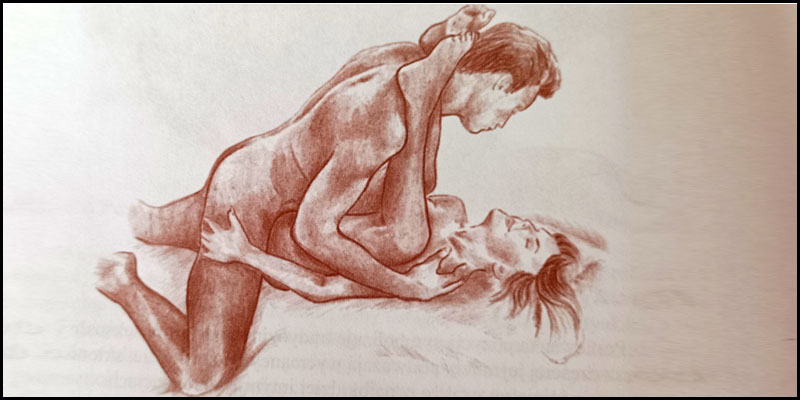  Pozycje seksualne - pozycja klasyczna z mężczyzną na górze